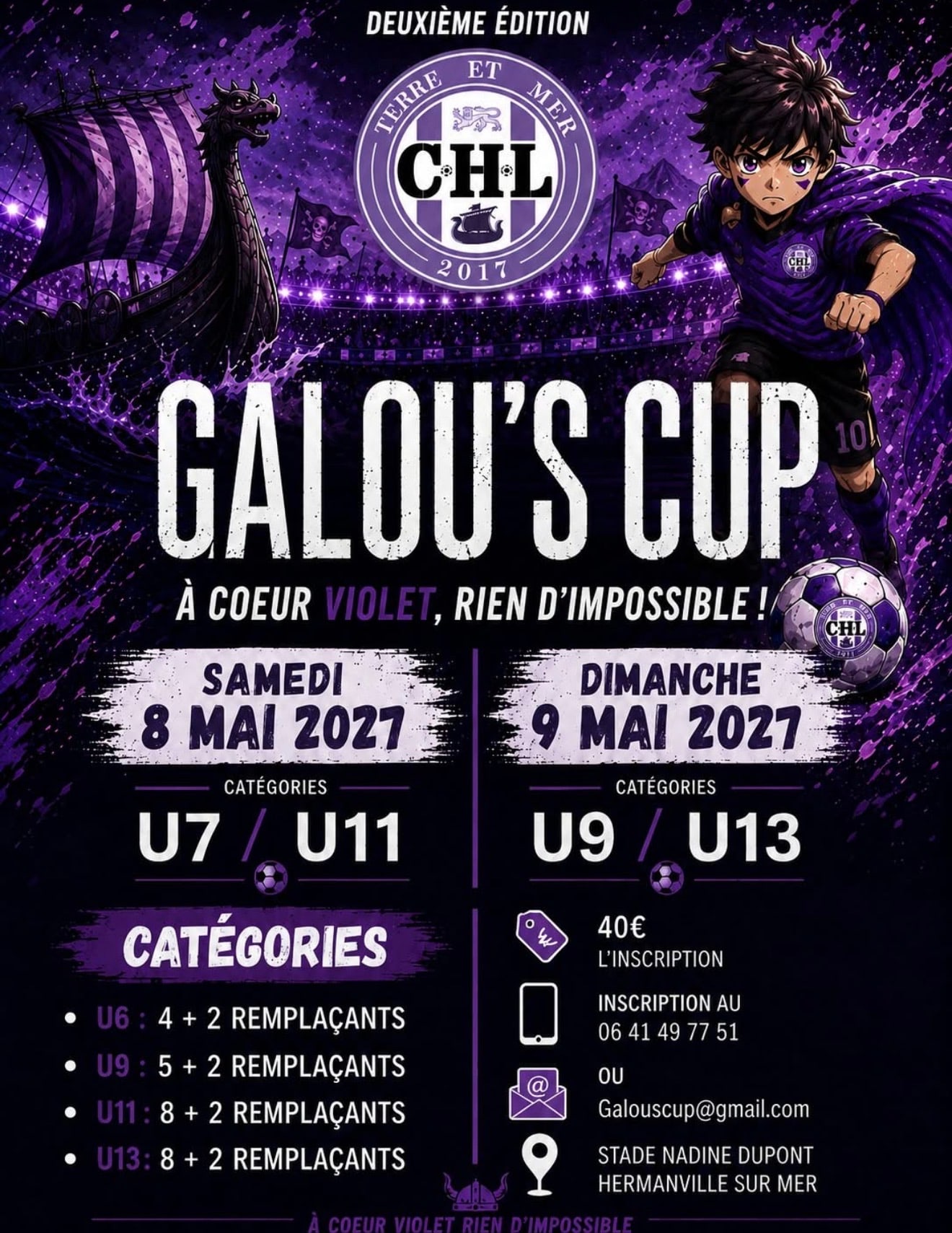 Affiche de Galou’s Cup - 2e édition