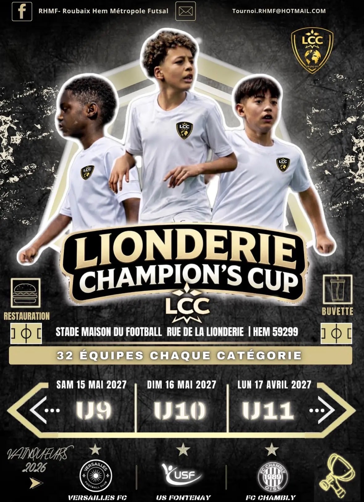 Affiche de LCC Lionderie Champion's Cup U10