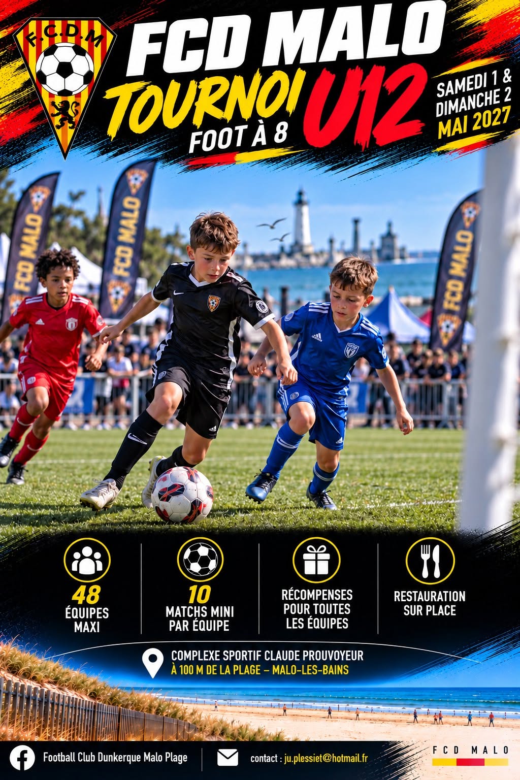 Affiche de FCD Malo - Tournoi U12 foot à 8 2027