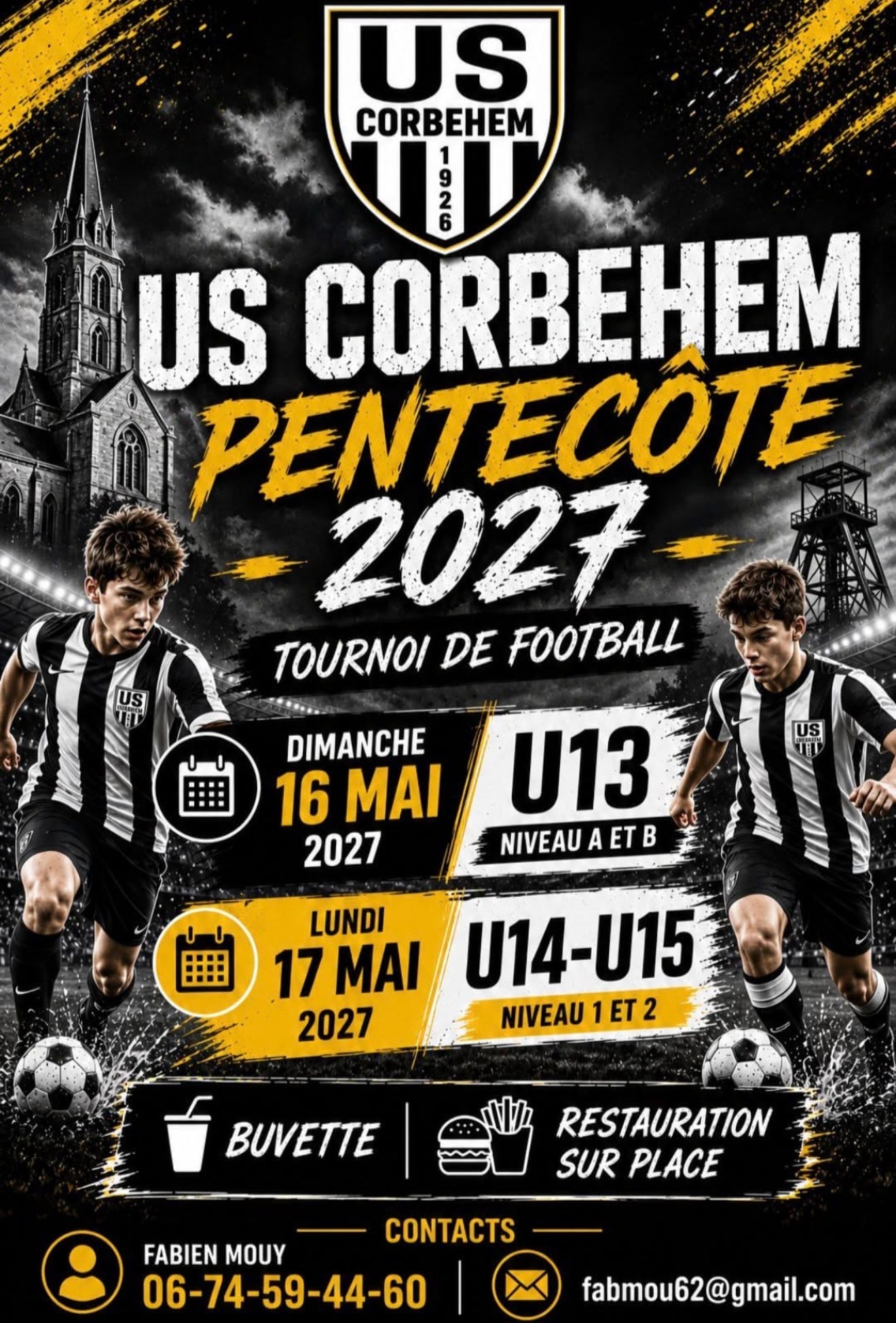 Affiche de US Corbehem Pentecôte 2027