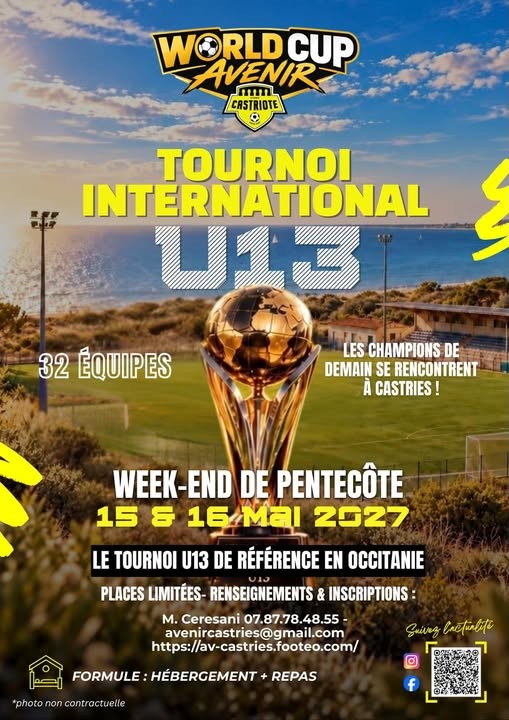 Affiche de World Cup U13 – Avenir Castriote