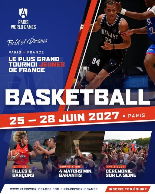 Affiche de Paris World Games – Basket