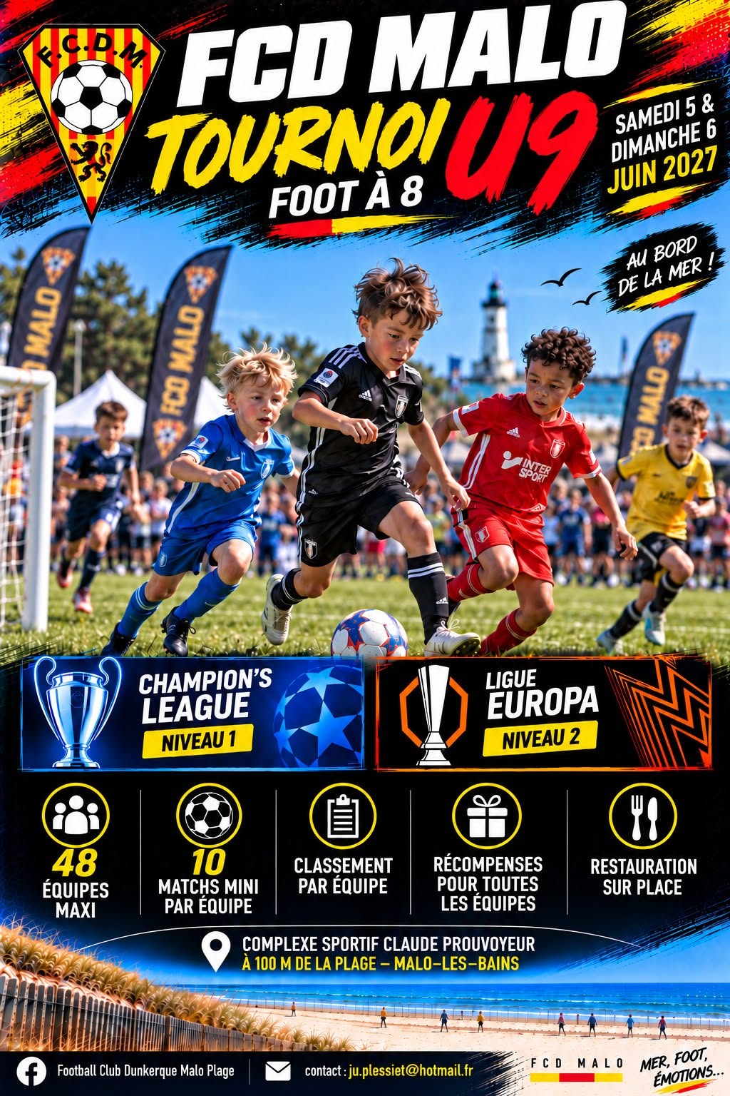 Affiche de FCD Malo - Tournoi U9 foot à 8 2027