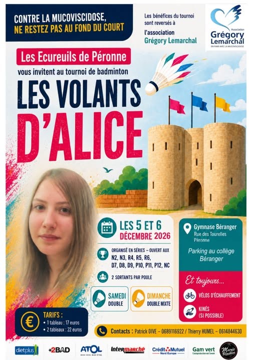 Affiche de Les Volants d’Alice – Les Écureuils de Péronne
