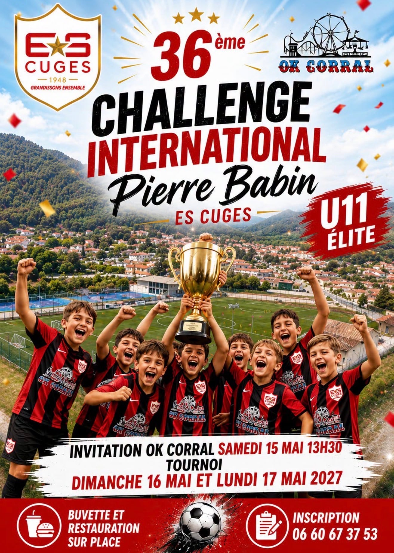Affiche de 36e Challenge International Pierre Babin U11 Élite