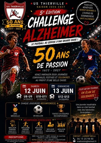 Affiche de Challenge Alzheimer – US Thierville