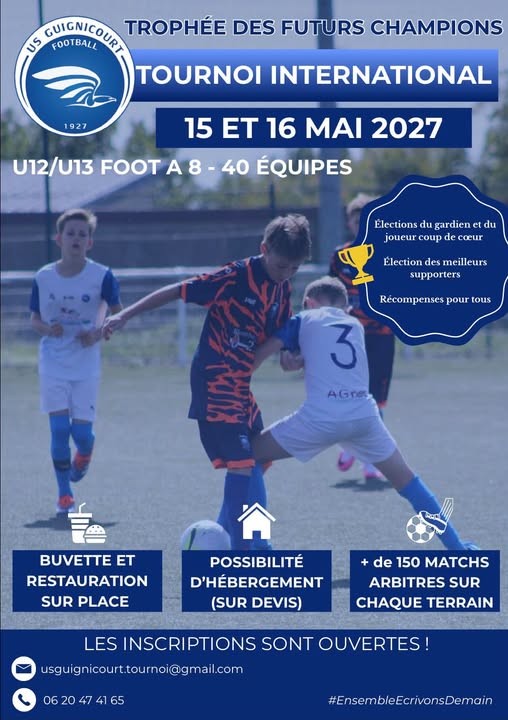 Affiche de Trophée des Futurs Champions – US Guignicourt