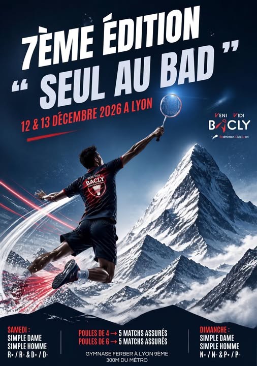 Affiche de Seul au Bad – 7e édition