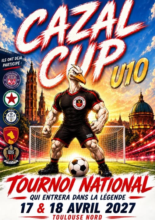 Affiche de Cazal Cup U10 – Toulouse Nord FC
