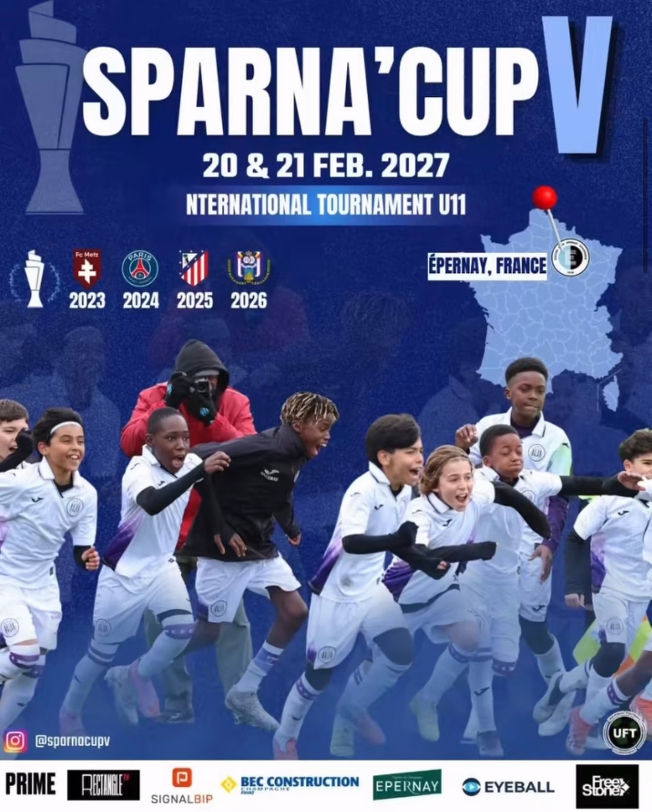 Affiche de Sparna’Cup V - Tournoi international U11
