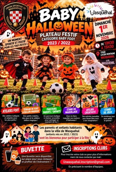 Affiche de Baby Halloween – US Wasquehal