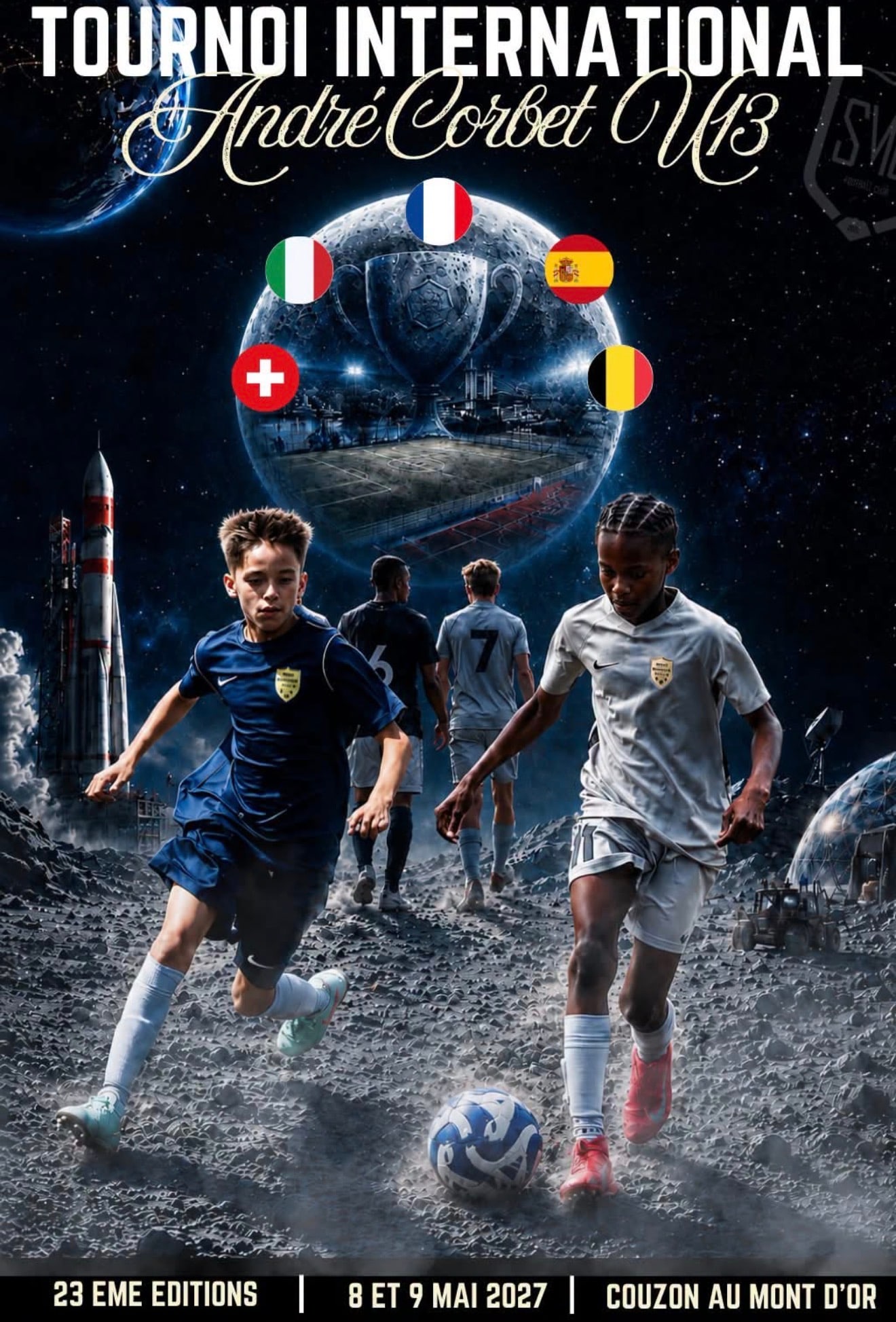 Affiche de Tournoi international André Corbet U13 - 23e édition