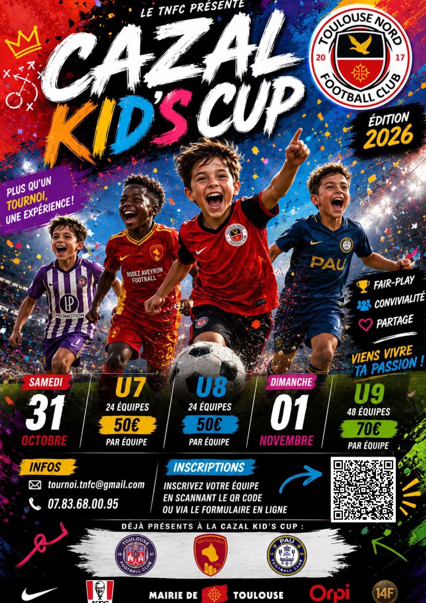 Affiche de Cazal Kid's Cup U7-U9 2026